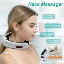 Load image into Gallery viewer, Premium Electric Pulse Back and Neck Massager cloudhealth 